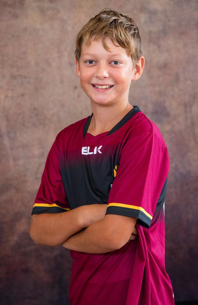 Star striker Eli Landsberg will line up with Rockhampton at the Queensland under-13 boys championships in Gladstone. Photo: Annette Andrews