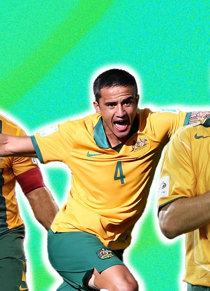 Socceroos legendary players' attire