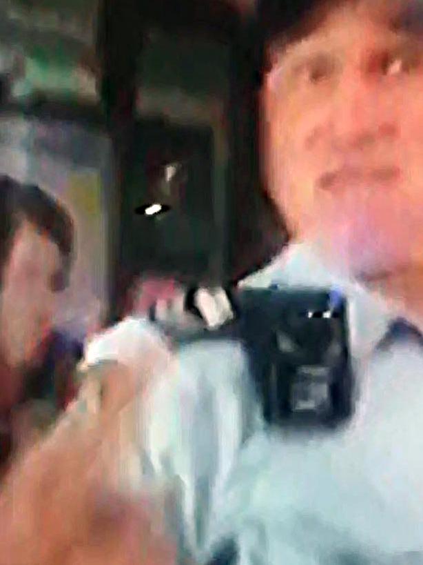 An image from the video Mehajer posted on Facebook