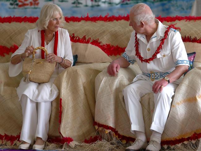 The royal couple are now in Samoa after a successful Australian trip. Picture: AFP