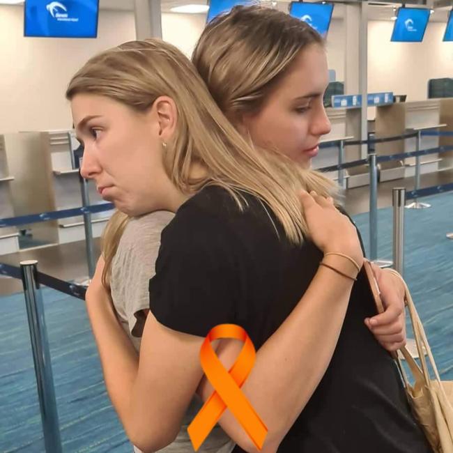The last photo Jennifer Board and her sister Siana got together before Jen was killed on February 5, 2021.