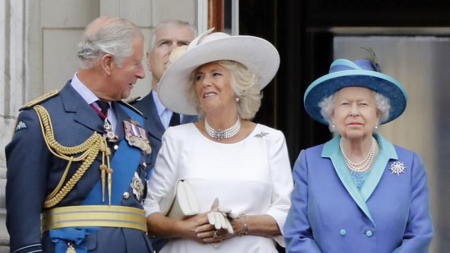 Buckingham Palace has refused to confirm whether the Queen has Covid despite Prince Charles and Camilla testing positive. Picture: AFP.