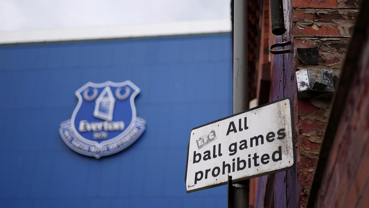 Everton stadium at Goodison Park on April 27, 2024 in Liverpool, England. (Photo by Lewis Storey/Getty Images) (Photo by Lewis Storey/Getty Images)