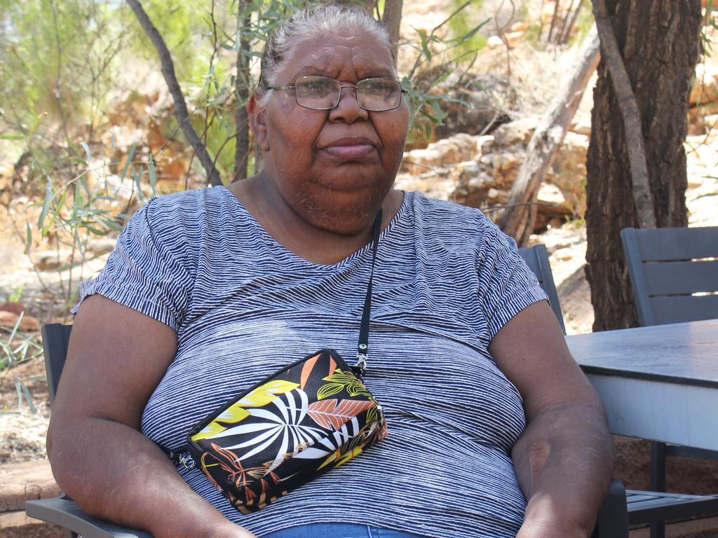 Elizabeth Katakarinja says little has changed since her great-great-grandson was killed in a police shooting in 2019. Picture: Jason Walls