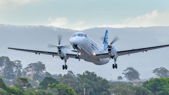 Link Airways’ Saab 340B Plus will be flying to and from Bundaberg and Brisbane.