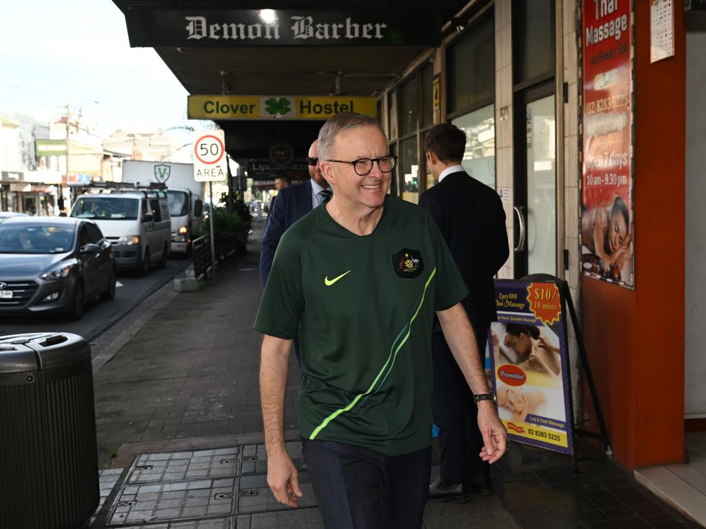 Mr Albanese opted for the Adore Compounding Pharmacy in his electorate of Grayndler. Picture: AAP / Dean Lewins