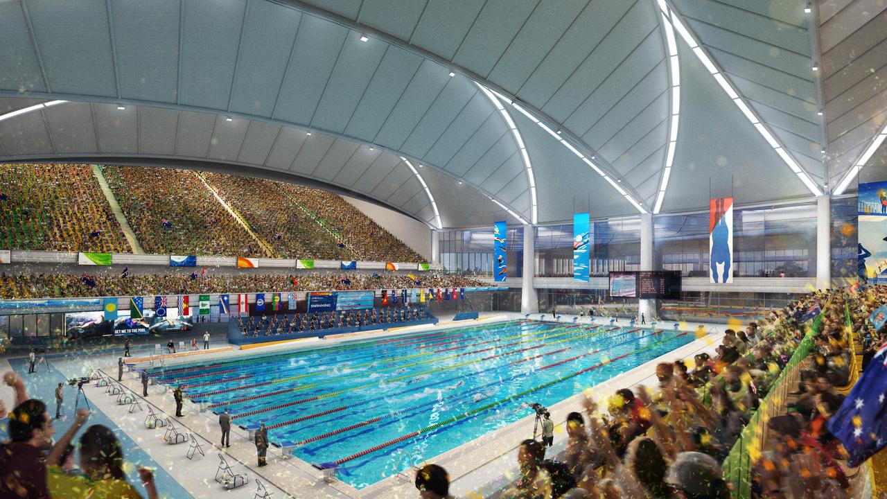 State of the art aquatics centre set as Brisbane Games backflip looms