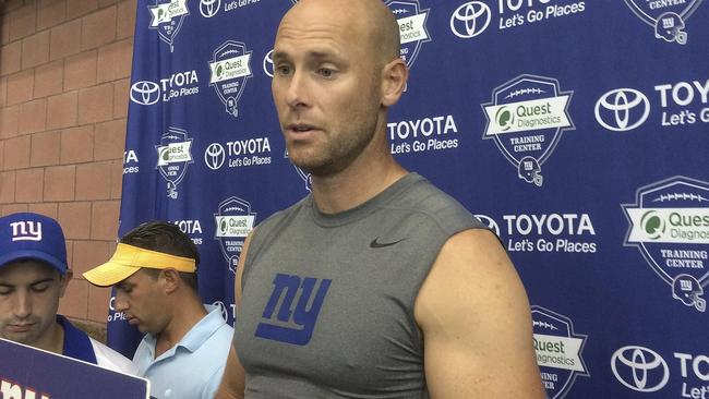 New York Giants kicker Josh Brown.