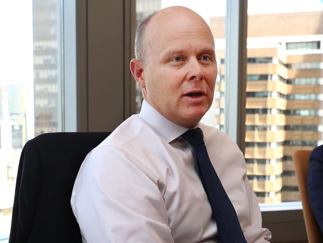 31/10/17: Anthony Sweetman of UBS at the roundtable of investment bankers on the topic of Mergers and Acquisitions. John Feder/The Australian