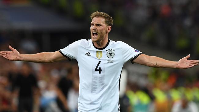 Germany's defender Benedikt Hoewedes.