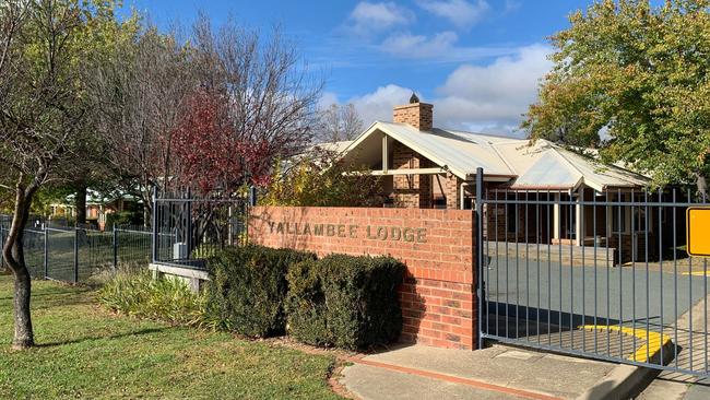 Yallambee Lodge in Cooma where Clare Nowland was tasered. Picture: Sam Turner