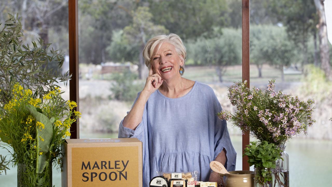 Australian culinary icon Maggie Beer has teamed up with ASX-listed meal kit delivery service Marley Spoon. Picture: Supplied