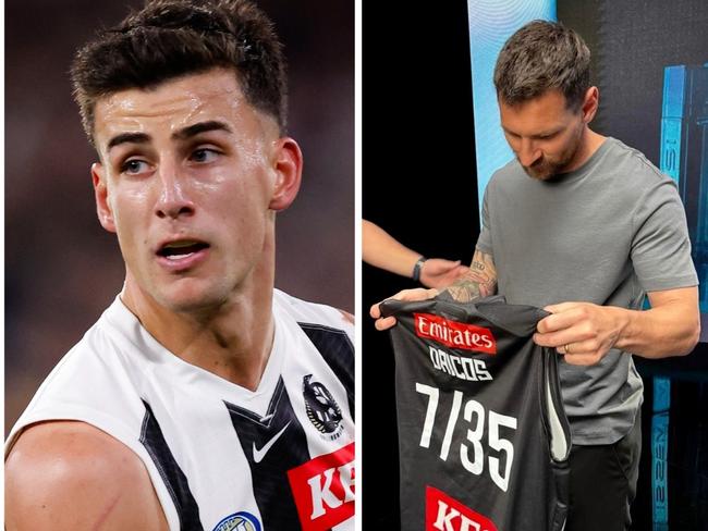 Daicos upload sends footy world into frenzy