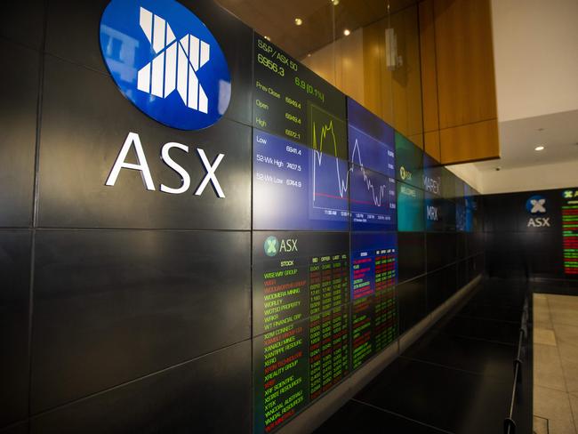 SYDNEY, AUSTRALIA - NCA NewsWire Photos - 12 OCTOBER, 2023: The Australian Stock Exchange in Sydney.Picture: NCA NewsWire / Christian Gilles