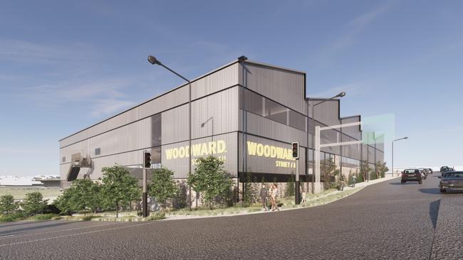 American sports facility developers Woodward have lodged an application for an indoor sports centre at 24-26 Showground Rd, Castle Hill. Picture: ClarkeHopkinsClarke Architects