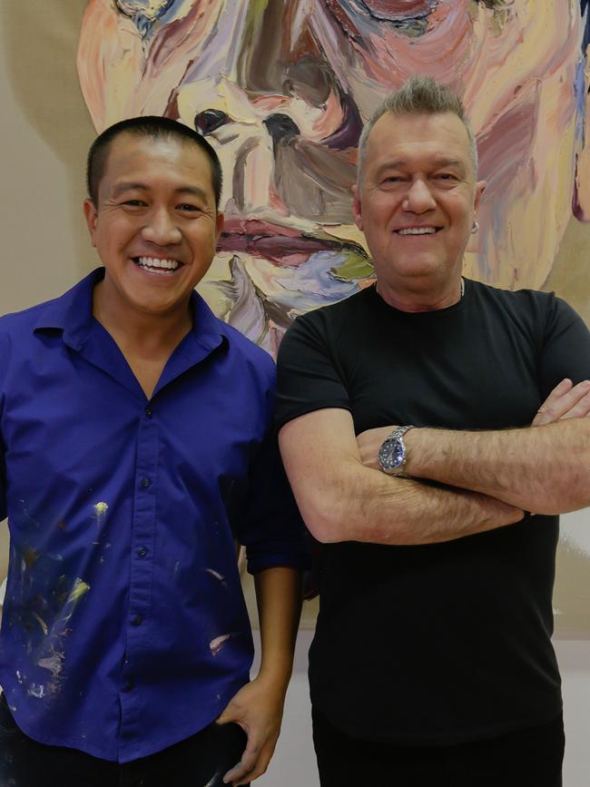 Anh Do and Jimmy Barnes.