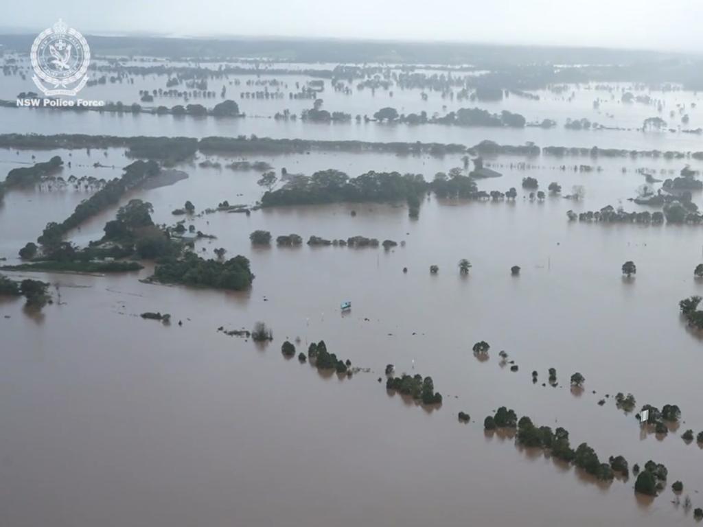 Taree is one of the hardest-hit towns. Picture: NSW Police