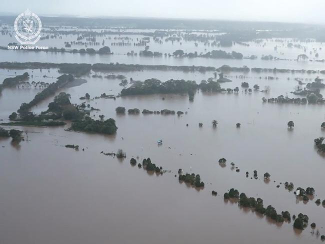Taree is one of the hardest hit towns. Picture: NSW Police