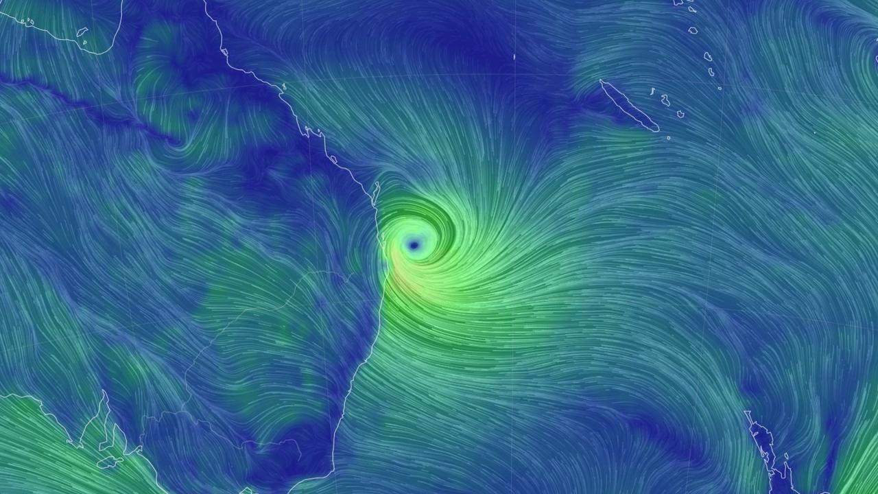 Tropical Cyclone Alfred nears Queensland coast