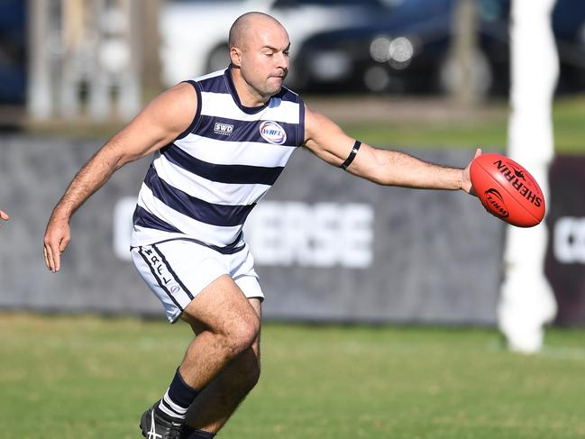 Albion WRFL champion Jason Butina in action. Picture: Local Legends Photography