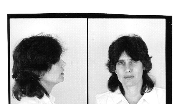 Kathy Boudin, a former member of the radical Weather Underground, in a 1981 mug shot. Picture: Getty Images