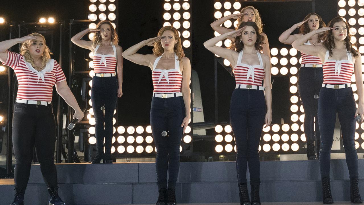 A scene from Pitch Perfect 3.