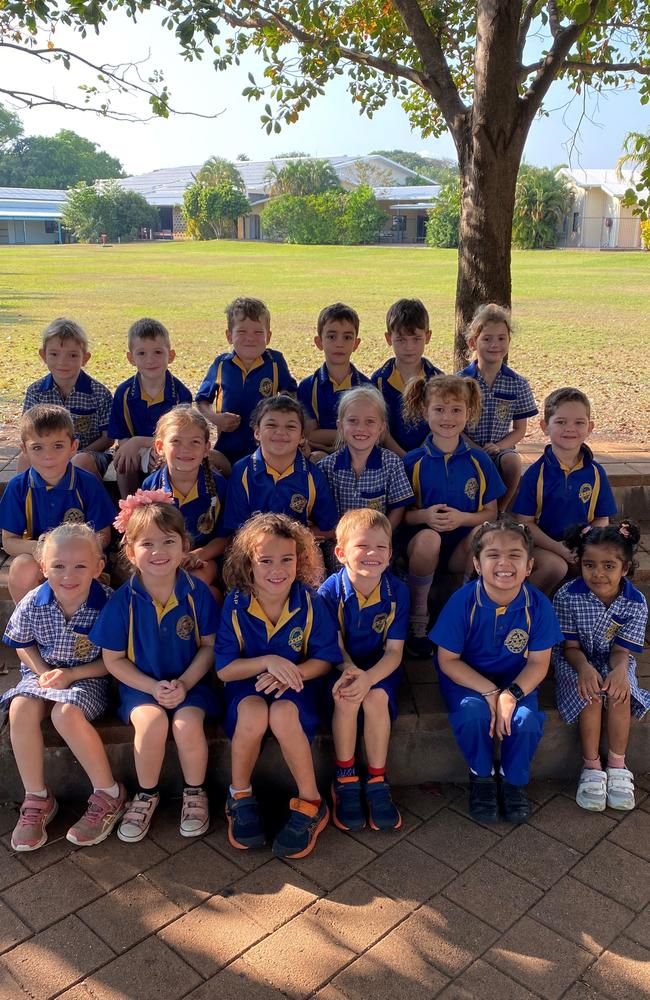 PARAP PRIMARY SCHOOL Transition Spinella BACK ROW (L-R): Adelaide, Charlie, Ryland, Max, Harry, Willow. MIDDLE ROW (L-R): Iggy, Jade, Terah, River, Violet, Millar. FRONT ROW (L-R): Milly, Charlotte, Archie, Owen, Geet, Aruni. Picture: Miss Spinella