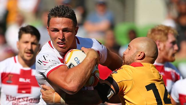 Sam Burgess will miss Great Britain’s end of season tour. Picture: Scott Barbour