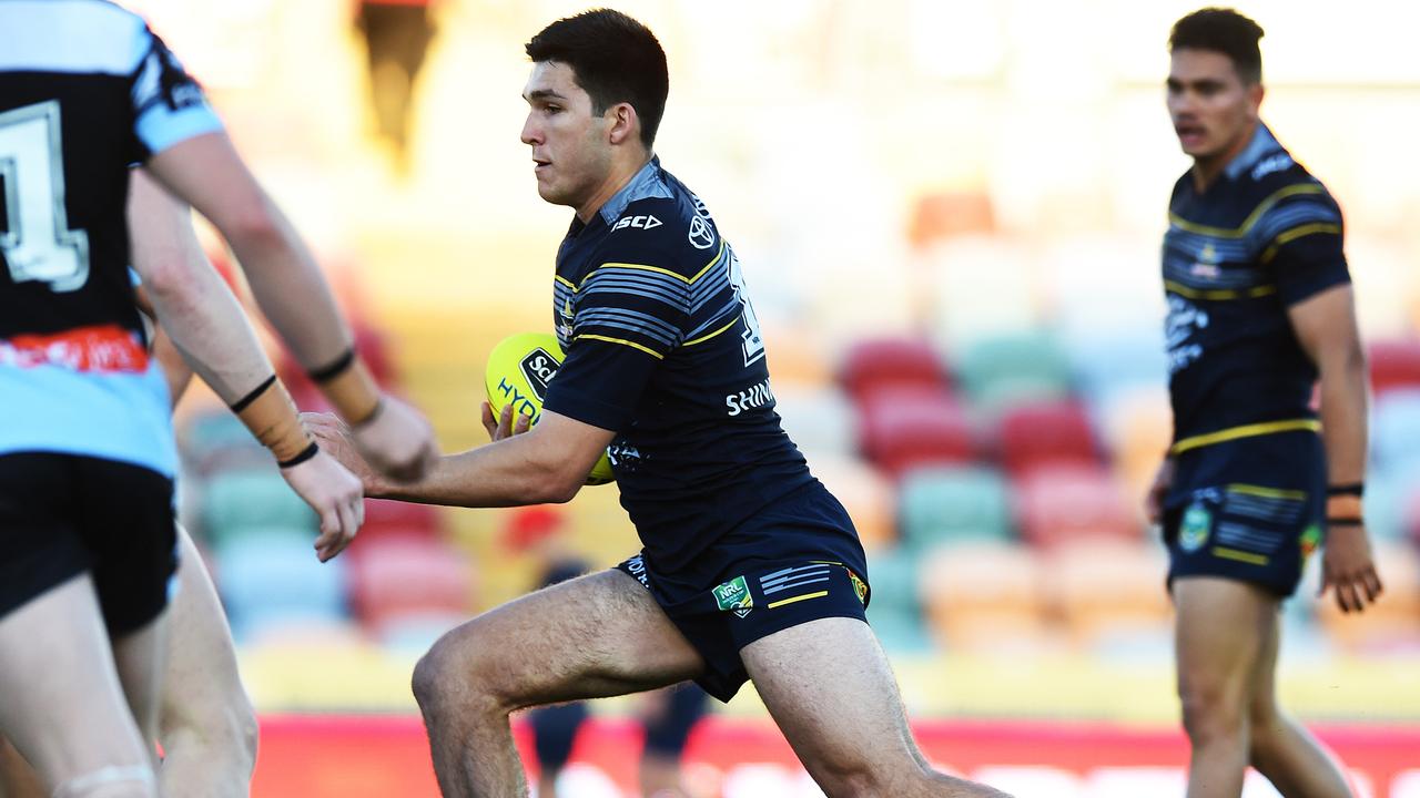 Cowboys Cody Maughan - Cowboys v Sharks under 20's from 1300 Smiles Stadium Townsville. Picture: Zak Simmonds