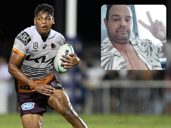 Rising NRL gun’s private struggle over dad’s pain