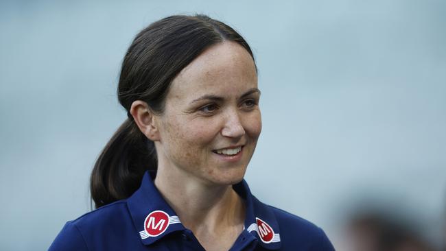 Daisy Pearce has opted for a huge step up to senior coaching. (Photo by Daniel Pockett/Getty Images)