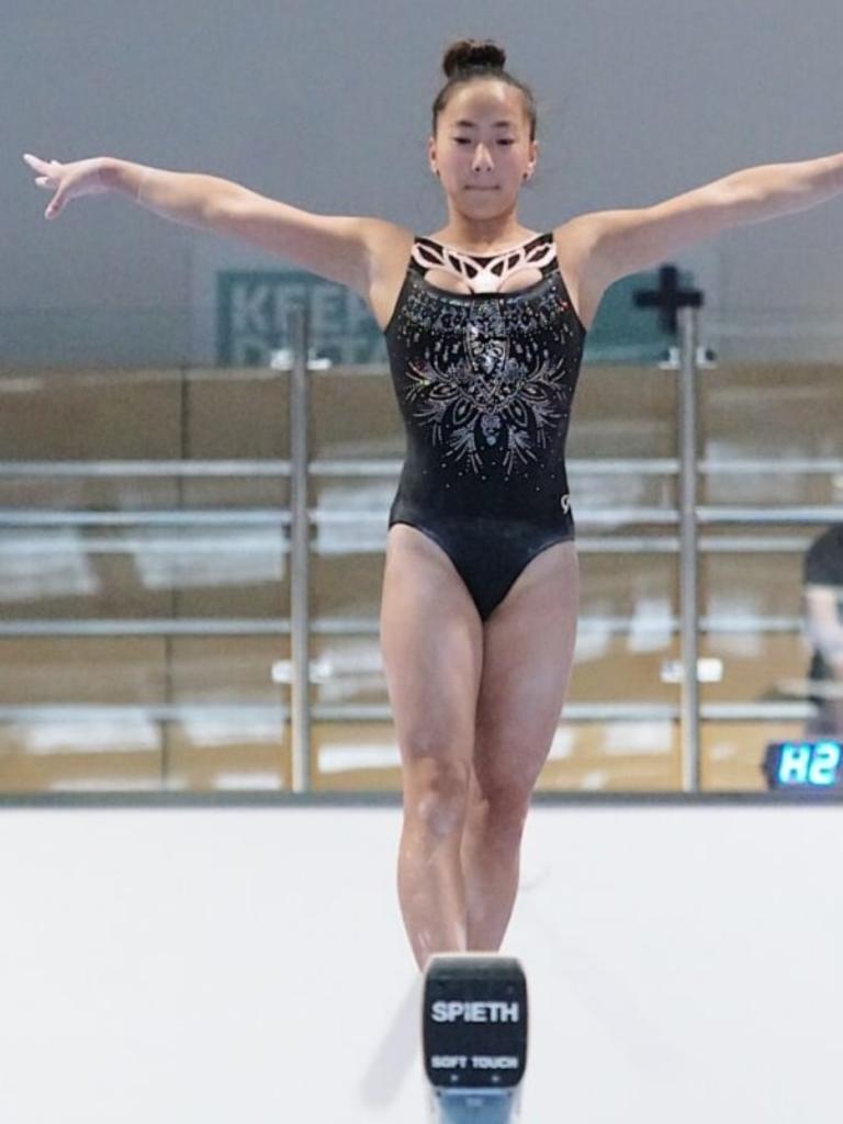 Charlotte Shin is a gymnast with Waverley Gymnastics.