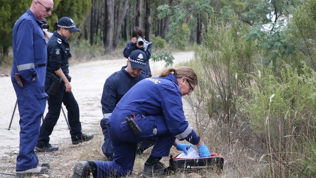 MELBOURNE, AUSTRALIA - FEBRUARY 23 2024Police continue their search for missing woman Samantha Murphy in Woowookarung Regional Park in Mount ClearPicture: Brendan Beckett