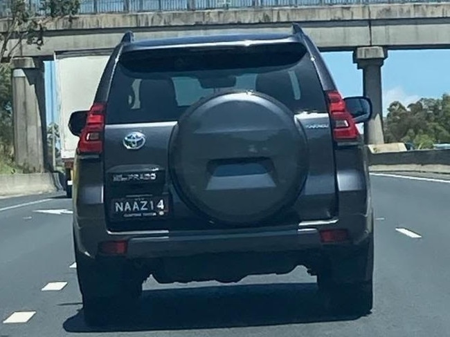 A second number plate has been taken off the road due to tighter rules, despite Transport NSW establishing it was based on the owner’s name.