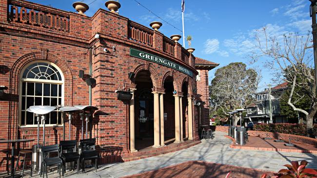 The incident occurred at the popular Greengate Hotel venue in Killara.