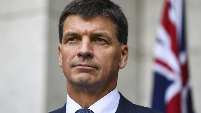 Energy Minister Angus Taylor says all states will be asked to sign on to the plan. Picture: AAP Image/Lukas Coch