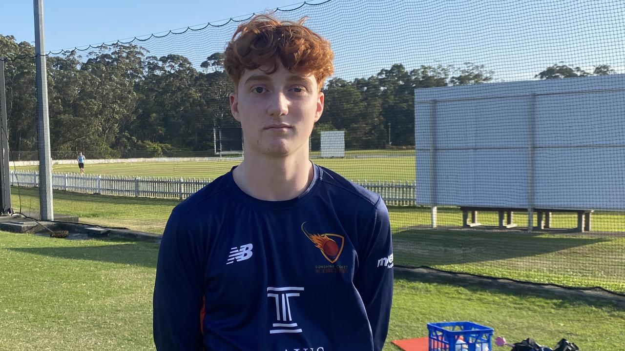 Sunshine Coast Scorchers Lord Taverners talent Will Moffitt.