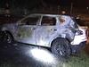 ‘It just blew’: Moment driver and daughter escape burning car