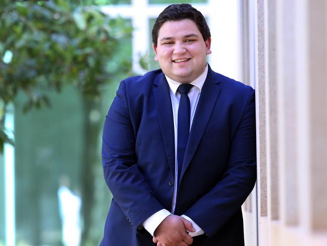 Wednesday 13 February 2019. Jerome Pang. Jerome from Mt Isa completed Year 12 at Marist College Ashgrove in 2013 on an AIEF Scholarship. He has travelled to Canberra for the Anniversary of the Apology and Closing the Gap report release. Picture Gary Ramage