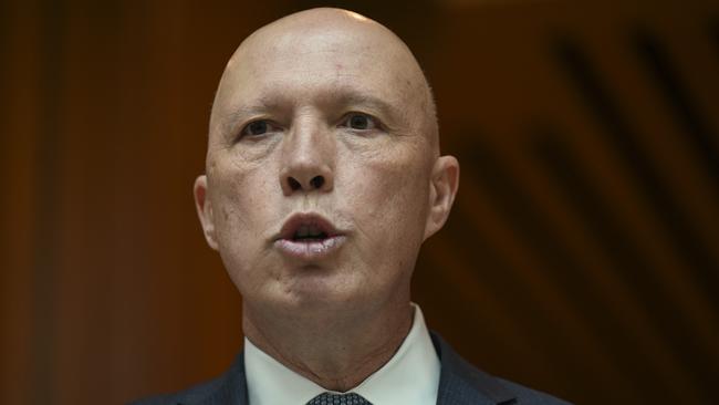 Opposition Leader Peter Dutton. Picture: NCA NewsWire / Martin Ollman