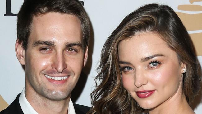 Miranda Kerr is reportedly engaged to Evan Spiegel. Picture: Xavier Collin/Image Press/Splash News