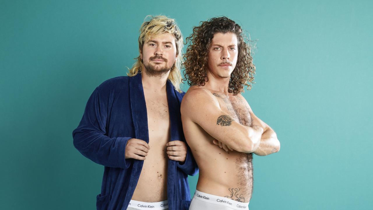 Peking Duk model for Myer's Pamper Your Package underwear campaign