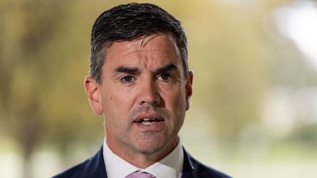 Victorian Opposition Leader Brad Battin was missing in action this week. Picture: Diego Fedele