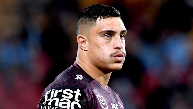 If Boyd was Brisbane’s best, Kotoni Staggs was a close second, bringing some much needed energy to his side. Picture: Getty Images.