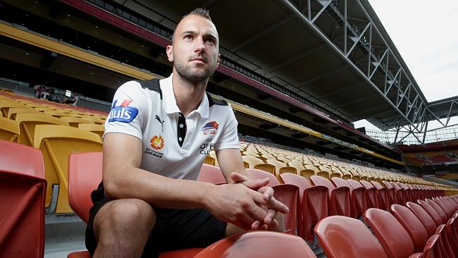 Ivan Franjic initially came to the Roar on a six-week contract. Picture: Jono Searle.