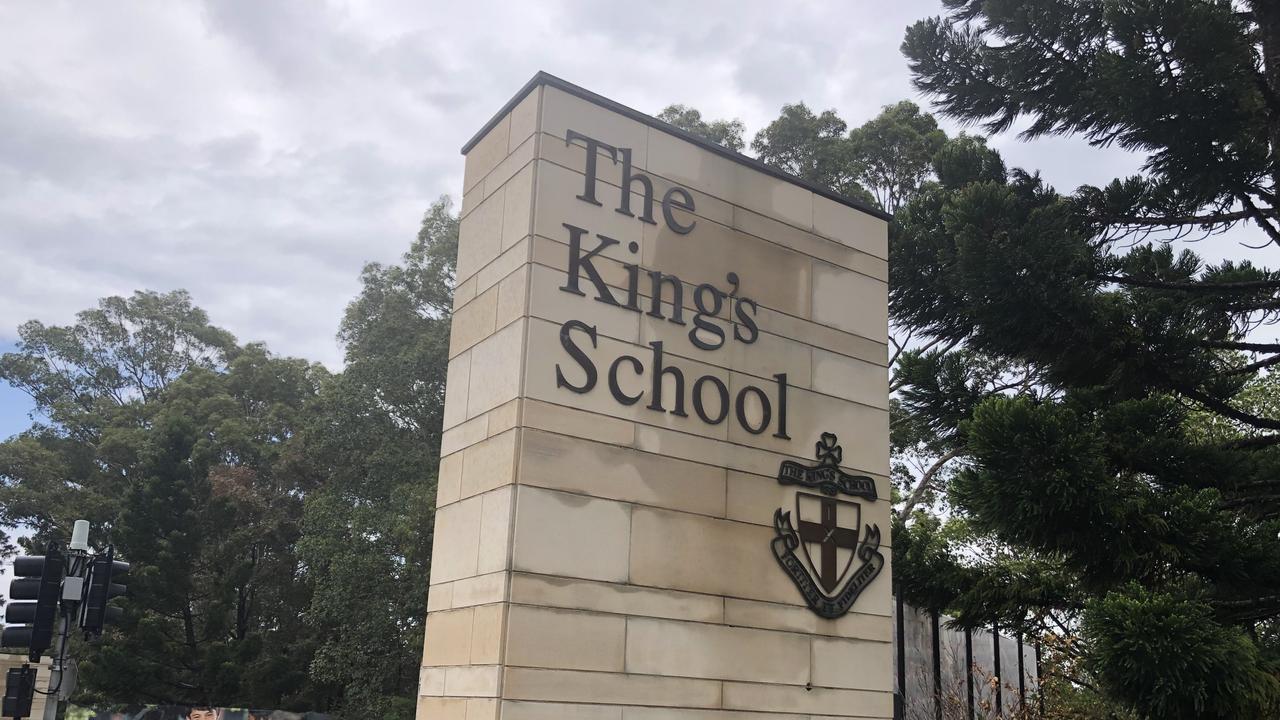 The King’s School headmaster Tony George said it’s ‘within the realm of possibility’ that students weren’t involved in the killing of a goanna. Picture: Supplied