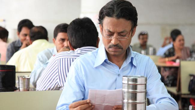Bewitched ... Irrfan Khan in a scene from the Indian film The Lunchbox.