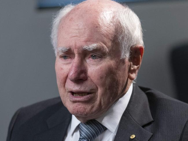 **STRICT EMBARGO UNTIL 1ST JAN 2025 **CANBERRA, AUSTRALIA - NewsWire Photos - December 3, 2024: Former Prime Minister of Australia, John Howard during an interview at the National Archives of Australia in Canberra. Picture: NewsWire / Martin Ollman