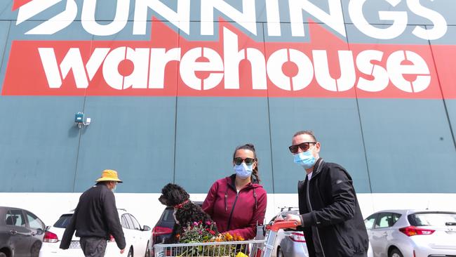 Wesfarmers, the owners of Bunnings, has suffered a small fall in full-year net profit but a rebound in the second half has given the conglomerate confidence to up its final dividend. Picture: NCA NewsWire / Gaye Gerard