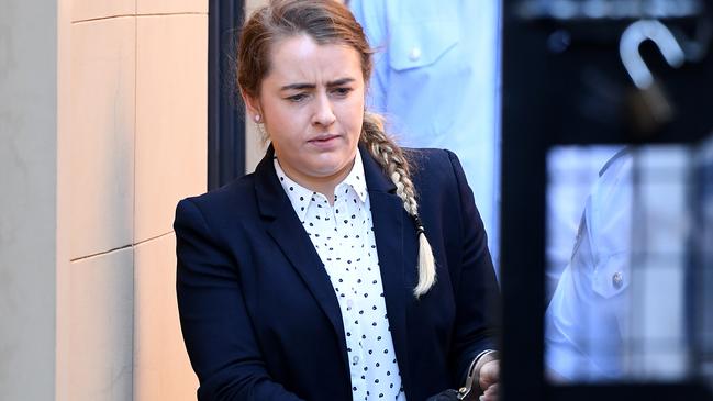 Cathrina Cahill stabbed her fiance to death. Picture: AAP Image/Joel Carrett